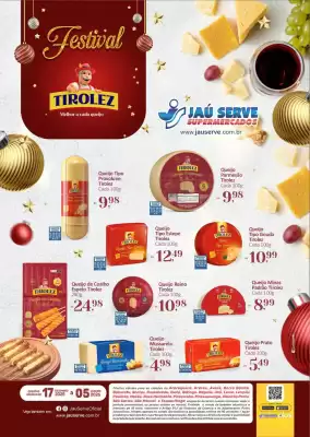 Catálogo Supermercados Jau Serve (válido até 5-01)