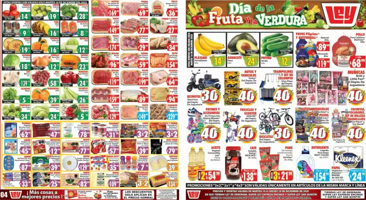 Folleto Casa Ley (válido hasta 18-12)