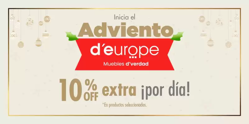 Catálogo D'Europe (válido hasta 31-12)