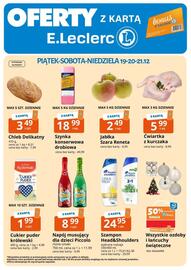 E.Leclerc gazetka Strona 1