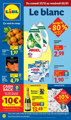 Catalogue Lidl (valable jusqu'au 2-01)