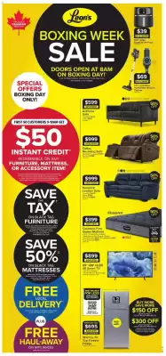 Leon's flyer (valid until 15-01)