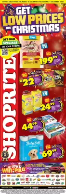 Shoprite catalogue (valid until 21-12)