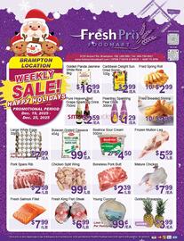 FreshPro Foodmart flyer week 51 Page 1