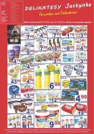 Delikatesy Justynka gazetka tydzień 51 Strona 1