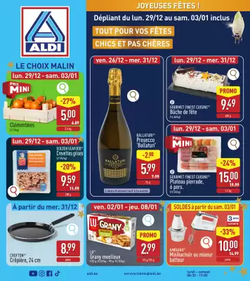 ALDI Dépliant (geldig t/m 3-01)