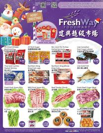 FreshWay Foodmart flyer week 51 Page 1