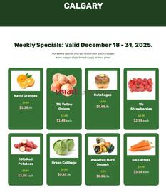H&W Produce flyer Page 1