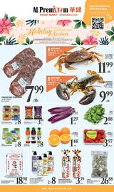 Al Premium Food Mart flyer week 51 Page 1