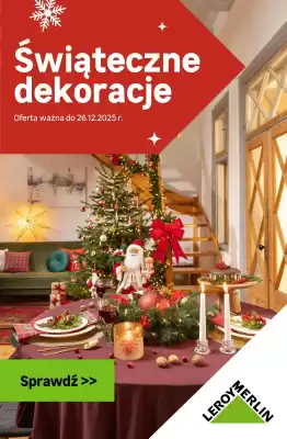 Leroy Merlin gazetka (wa偶no艣膰 do 26-12)