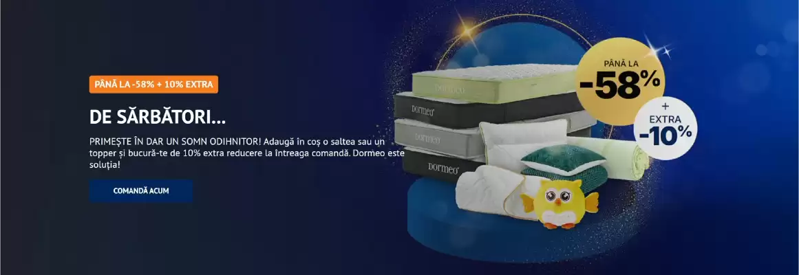 Magazine Dormeo (valid până la 31-12)