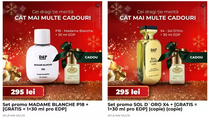 Catalog D&P Parfum (valid până la 31-12)