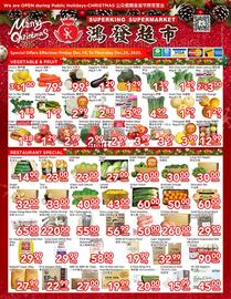 Superking Supermarket flyer week 51 Page 1