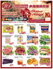 Top Food Supermarket flyer week 51 Page 1