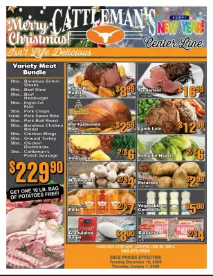 Cattleman's weekly ad (valid until 1-01)