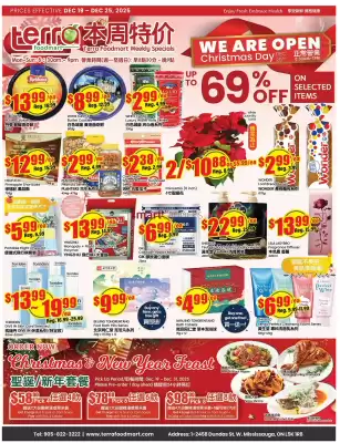 Terra Foodmart flyer (valid until 25-12)