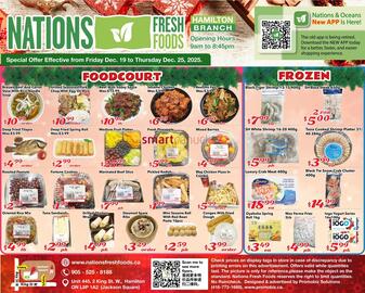 Nations Fresh Foods flyer week 51 Page 1