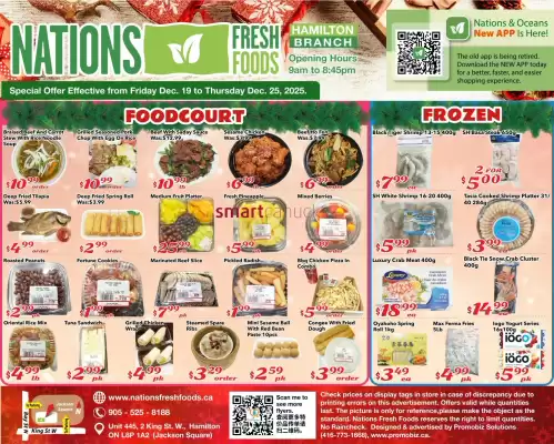 Nations Fresh Foods flyer (valid until 25-12)