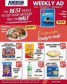 American Discount Foods weekly ad week 51 Page 1