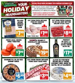 Mercato Fresh flyer week 51 Page 1