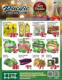 New Pacific Supermarket flyer week 51 Page 1