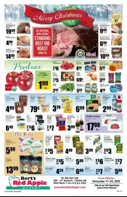Bert's Red Apple weekly ad (valid until 25-12)