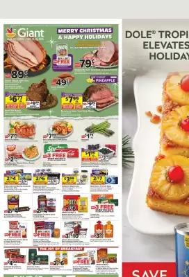 Giant Food weekly ad (valid until 25-12)