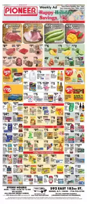 Pioneer Supermarkets weekly ad (valid until 20-12)
