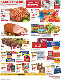 Family Fare weekly ad week 52 Page 1