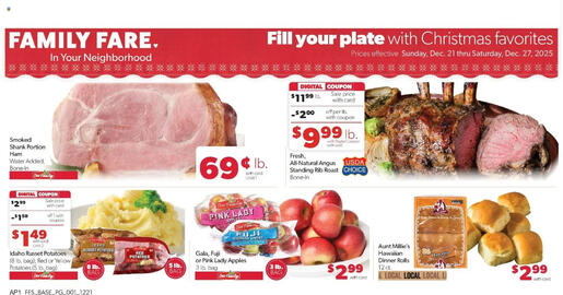 Family Fare weekly ad week 52 Page 2