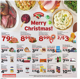Hannaford flyer week 52 Page 1