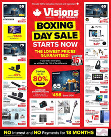 Visions Electronics flyer week 51 Page 1