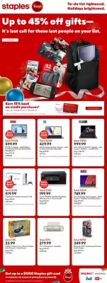 Staples flyer (valid until 24-12)