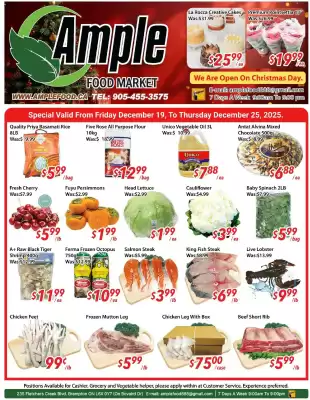 Ample Food Market flyer (valid until 25-12)