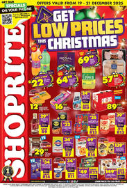 Shoprite catalogue Page 1