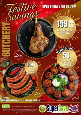 Super Save catalogue (valid until 2-01)