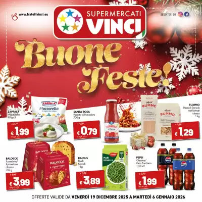 Volantino Supermercati Vinci (valido fino al 6-01)