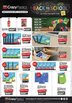 Crazy Plastics catalogue (valid until 31-01)