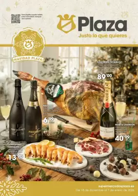 Folleto Supermercados Plaza (válido hasta el 7-01)