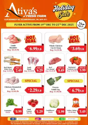Atiya's Fresh Farm flyer (valid until 25-12)