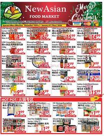 New Asian Food Market flyer Page 1