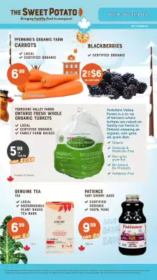 The Sweet Potato flyer (valid until 25-12)