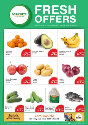 Choithrams leaflet (valid until 21-12)