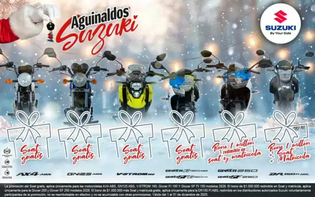 Catálogo Suzuki (válido hasta 31-12)