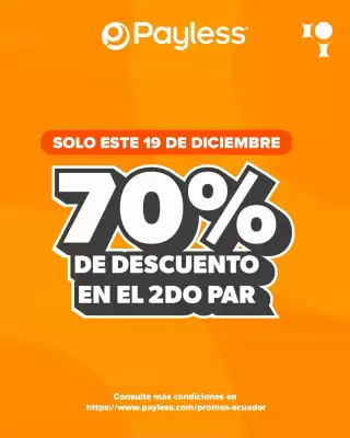 Catálogo Payless (válido hasta 19-12)