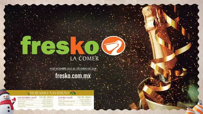 Folleto Fresko (válido hasta 1-01)