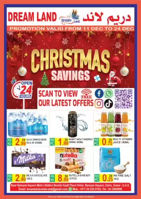 Dream Land Center catalogue (valid until 24-12)