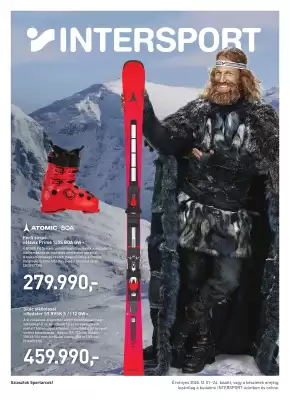 Intersport akciós újság (érvényes eddig: 24-12)