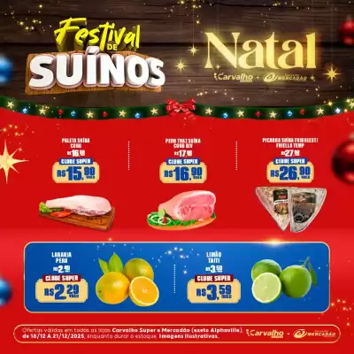 Catálogo Carvalho Supermercado (válido até 21-12)