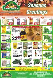 Sabzi Mandi Supermarket flyer week 51 Page 1